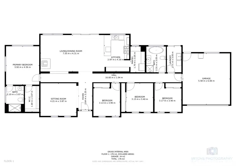 Floorplan of Homely house listing, 124 Halford Drive, Holbrook NSW 2644