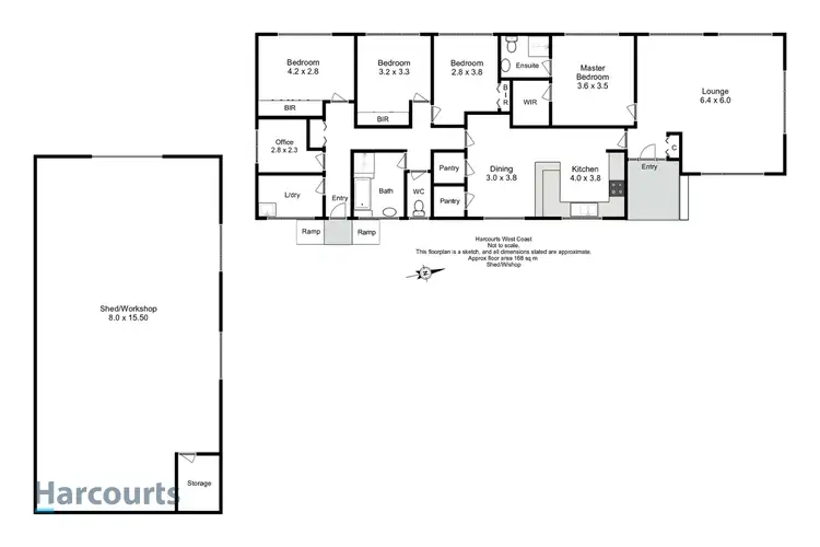 Floorplan of Homely house listing, 17 Harvey Street, Strahan TAS 7468