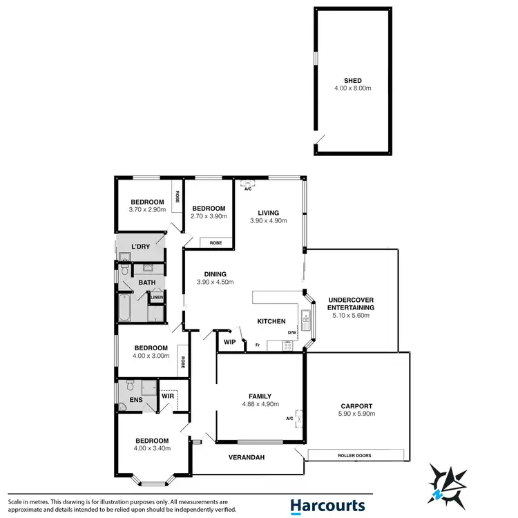 Floorplan of Homely house listing, 48 Golfview Road, Goolwa Beach SA 5214