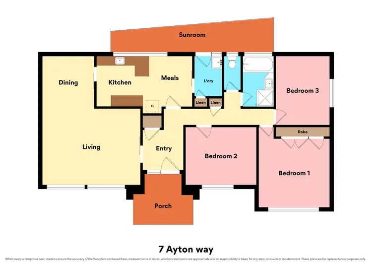 Floorplan of Homely house listing, 7 Ayton Way, Duncraig WA 6023