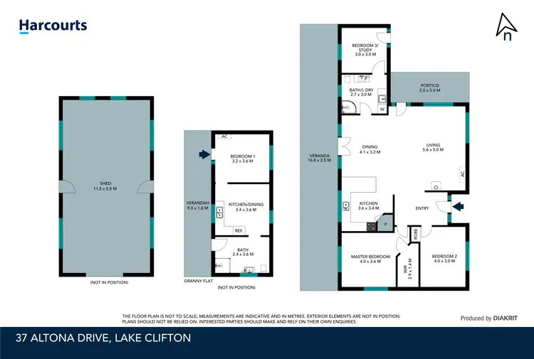Floorplan of Homely rural property listing, 37 Altona Drive, Herron WA 6211