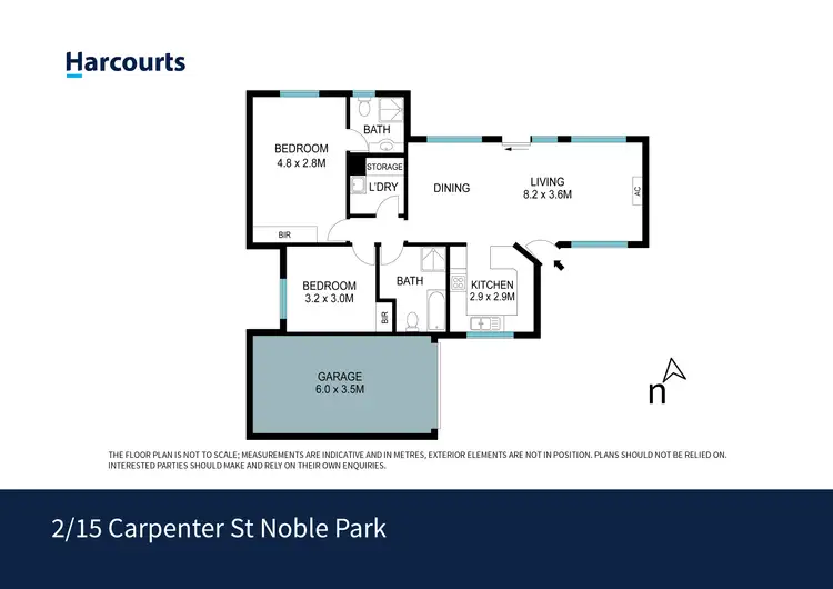 Floorplan of Homely house listing, 2/15 Carpenter Street, Noble Park VIC 3174