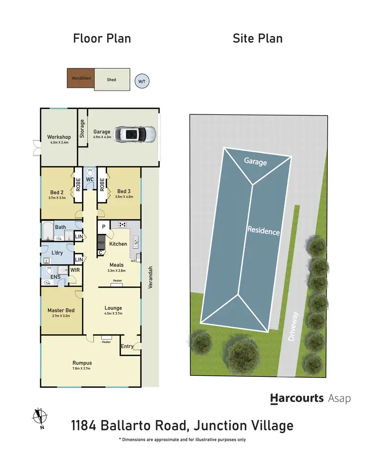 Floorplan of Homely house listing, 1184 Ballarto Road, Junction Village VIC 3977