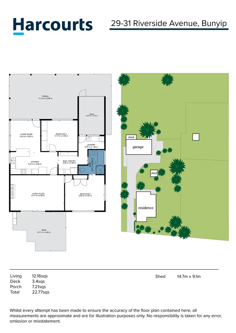 Floorplan of Homely house listing, 29-31 Riverside Avenue, Bunyip VIC 3815