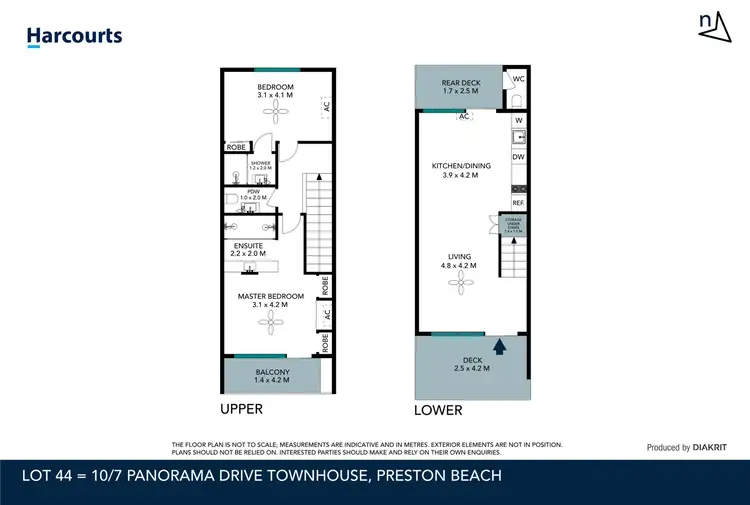 Floorplan of Homely house listing, L44-10/7 Panorama Drive, Preston Beach WA 6215