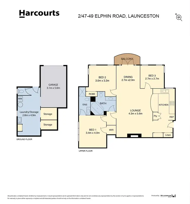 Floorplan of Homely house listing, 2/47-49 Elphin Road, Launceston TAS 7250