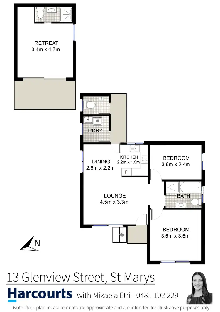 Floorplan of Homely house listing, 13 Glenview Street, St Marys NSW 2760
