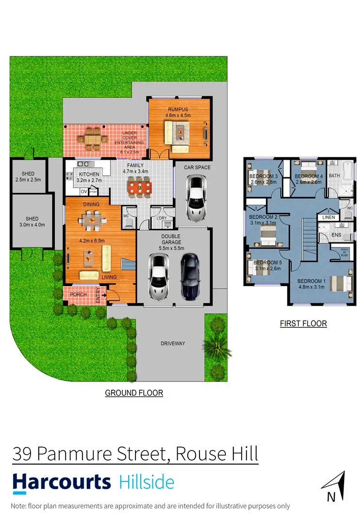 Floorplan of Homely house listing, 39 Panmure Street, Rouse Hill NSW 2155