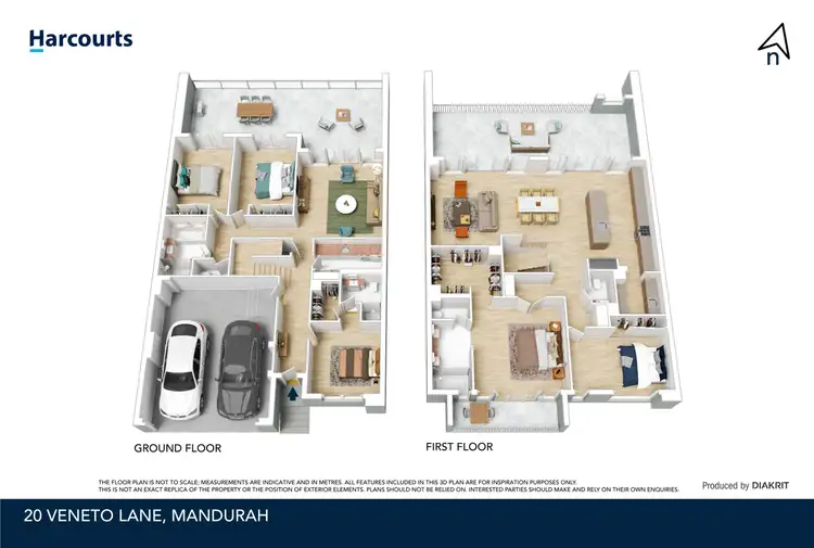 Floorplan of Homely house listing, 20 Veneto Lane, Mandurah WA 6210