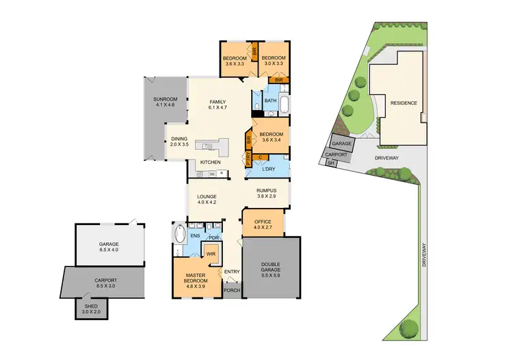 Floorplan of Homely house listing, 29 Carlisle Road, Ferntree Gully VIC 3156