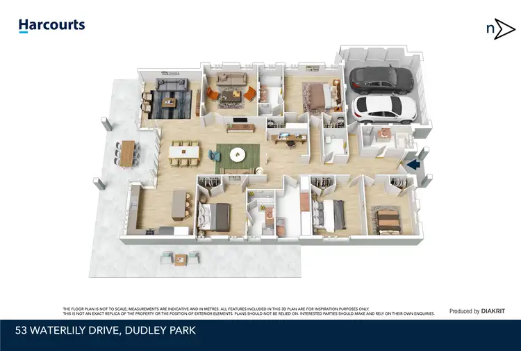 Floorplan of Homely house listing, 53 Waterlily Drive, Dudley Park WA 6210