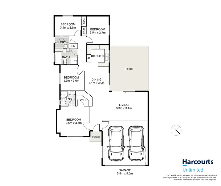 Floorplan of Homely house listing, 9 Mallacoota Place, Woodcroft NSW 2767