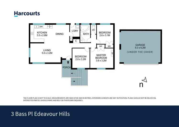 Floorplan of Homely house listing, 3 Bass Place, Endeavour Hills VIC 3802