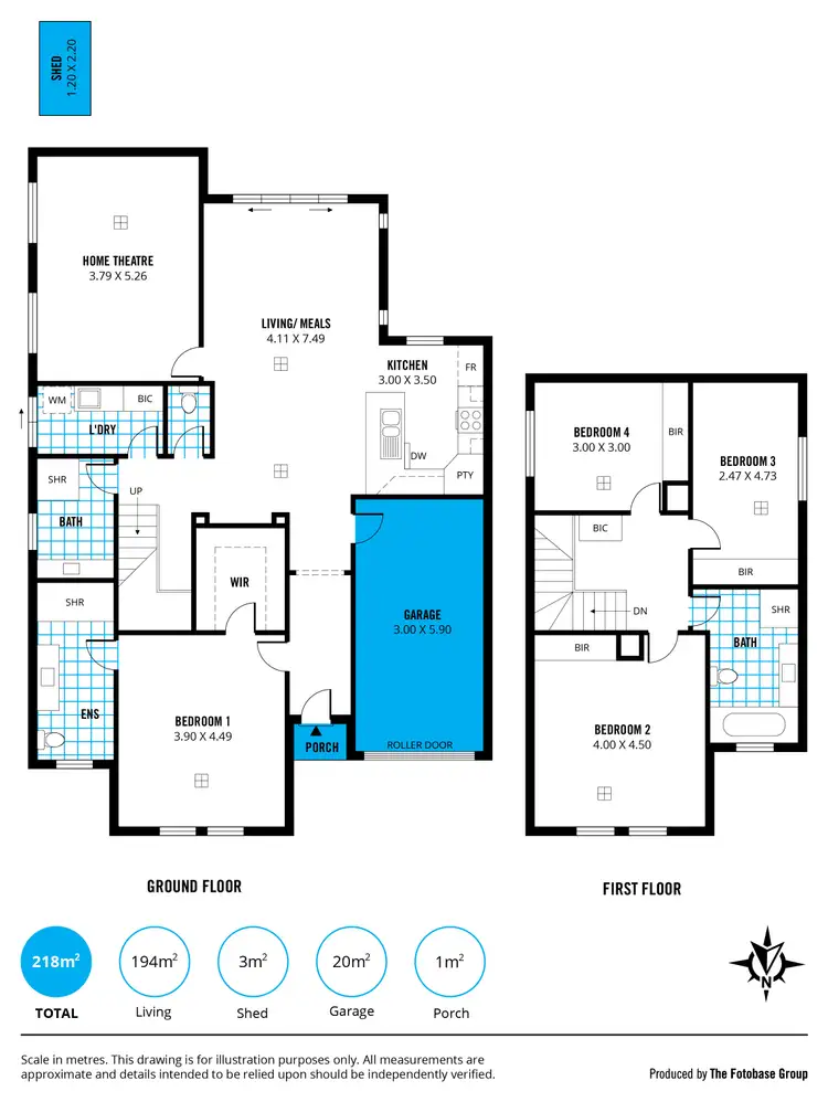 Floorplan of Homely house listing, 14 Barwell Avenue, Kurralta Park SA 5037