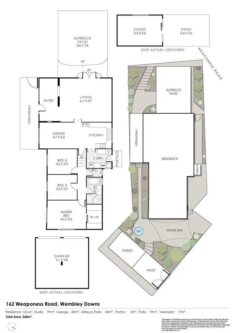 Floorplan of Homely house listing, 162 Weaponess Road, Wembley Downs WA 6019