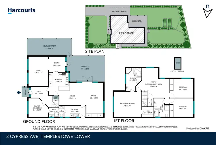Floorplan of Homely house listing, 3 Cypress Avenue, Templestowe Lower VIC 3107