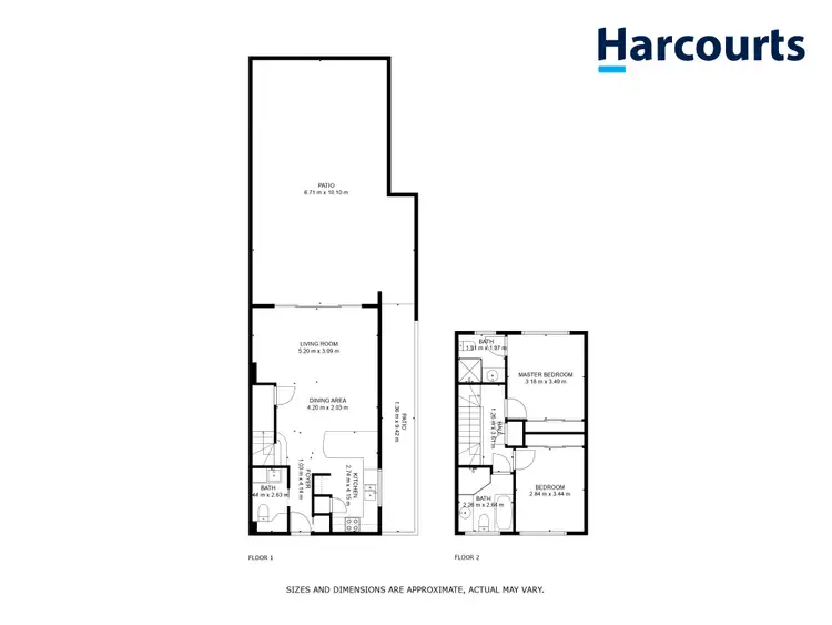 Floorplan of Homely townhouse listing, 12/109 Gray Road, West End QLD 4101