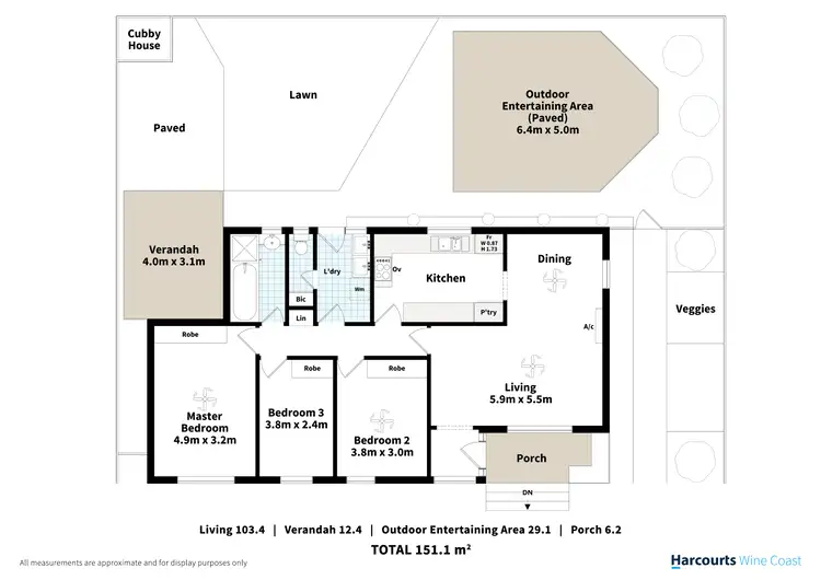 Floorplan of Homely house listing, 19 Pridmore Avenue, Mclaren Vale SA 5171