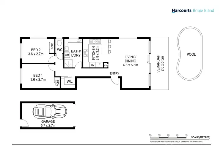 Floorplan of Homely unit listing, 2/119 Sylvan Beach Esplanade, Bellara QLD 4507