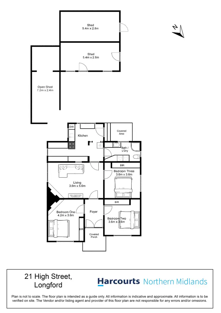Floorplan of Homely house listing, 21 High Street, Longford TAS 7301