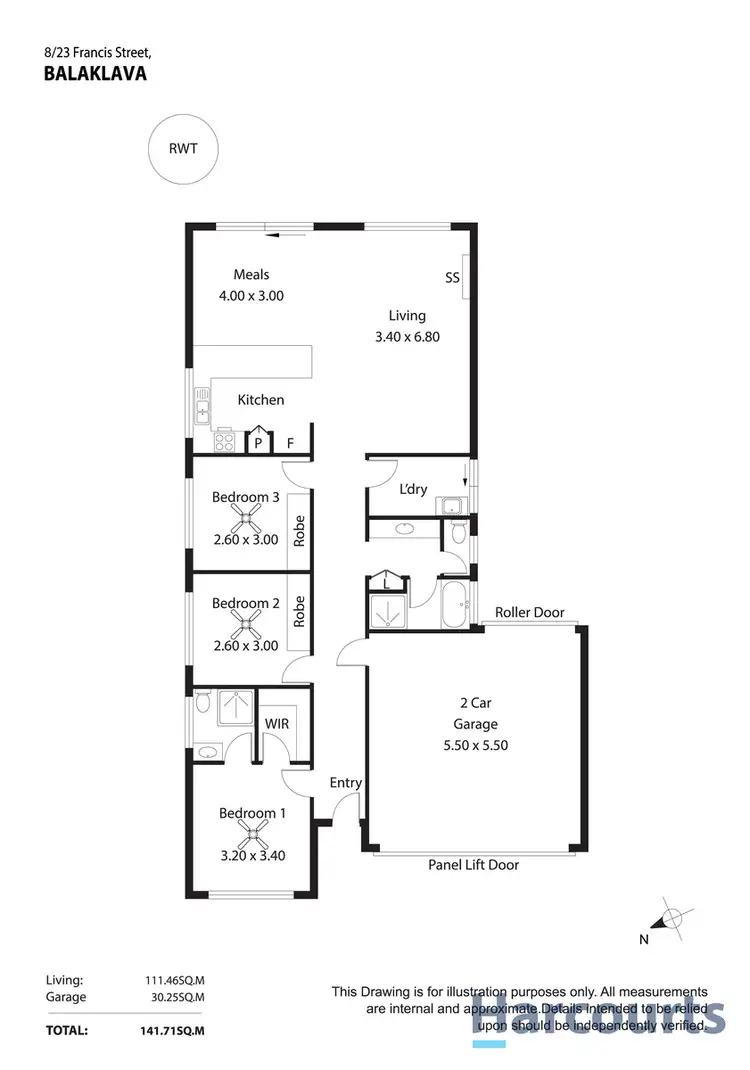 Floorplan of Homely house listing, 8/23 Francis Street, Balaklava SA 5461