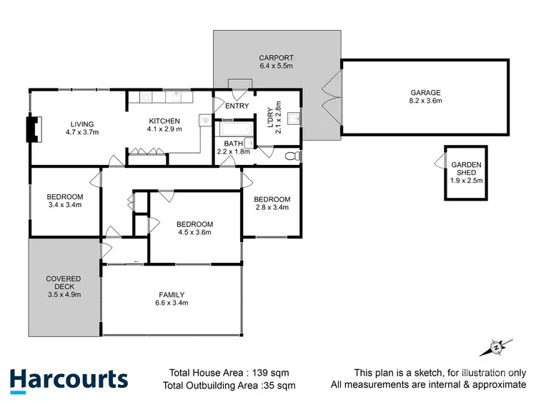 Floorplan of Homely house listing, 16 Culloden Avenue, Lutana TAS 7009