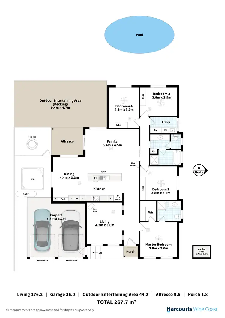 Floorplan of Homely house listing, 24 Edithburgh Avenue, Seaford Rise SA 5169