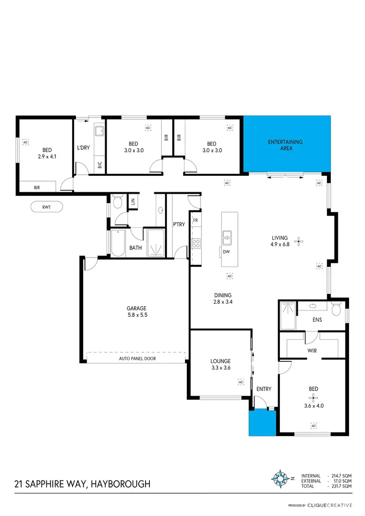 Floorplan of Homely house listing, 21 Sapphire Way, Hayborough SA 5211