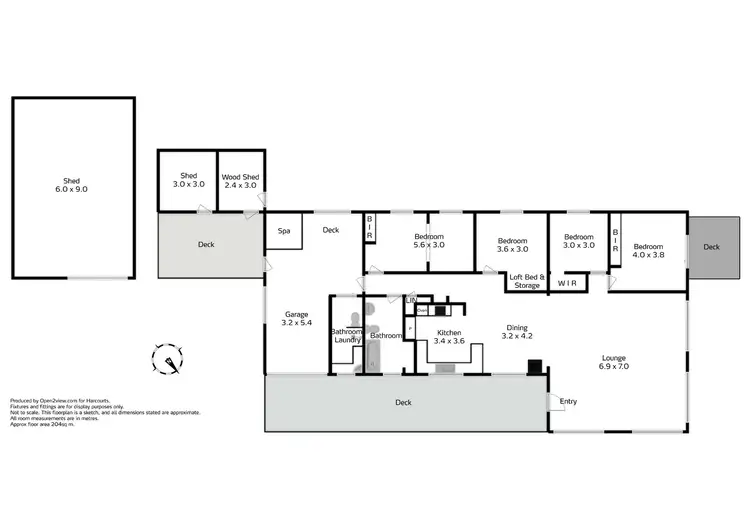 Floorplan of Homely house listing, 519 Swamp Road, Sprent TAS 7315
