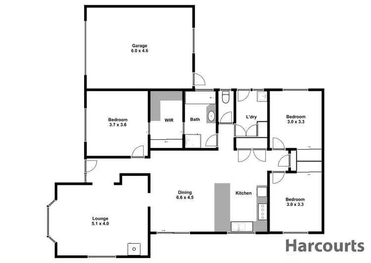 Floorplan of Homely house listing, 3 Ellen Close, Warragul VIC 3820