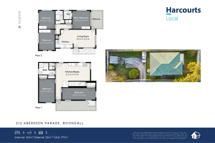 Floorplan of Homely house listing, 213 Aberdeen Parade, Boondall QLD 4034