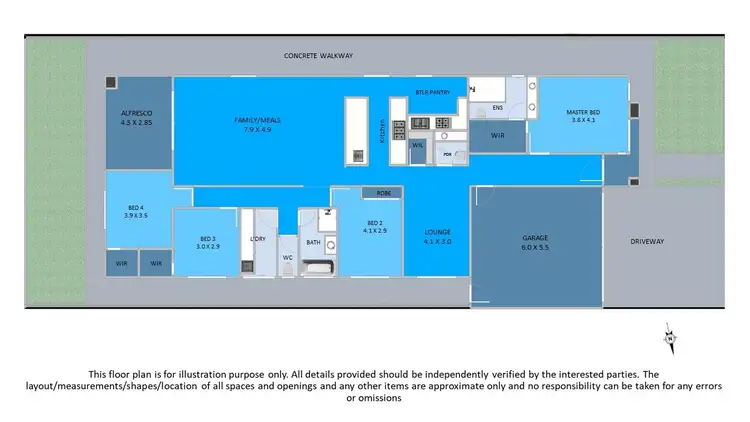 Floorplan of Homely house listing, 18 Princes Circuit, Wallan VIC 3756