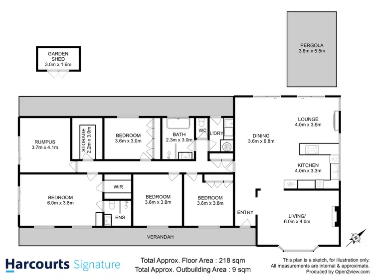 Floorplan of Homely house listing, 1 Leyden Avenue, Seven Mile Beach TAS 7170