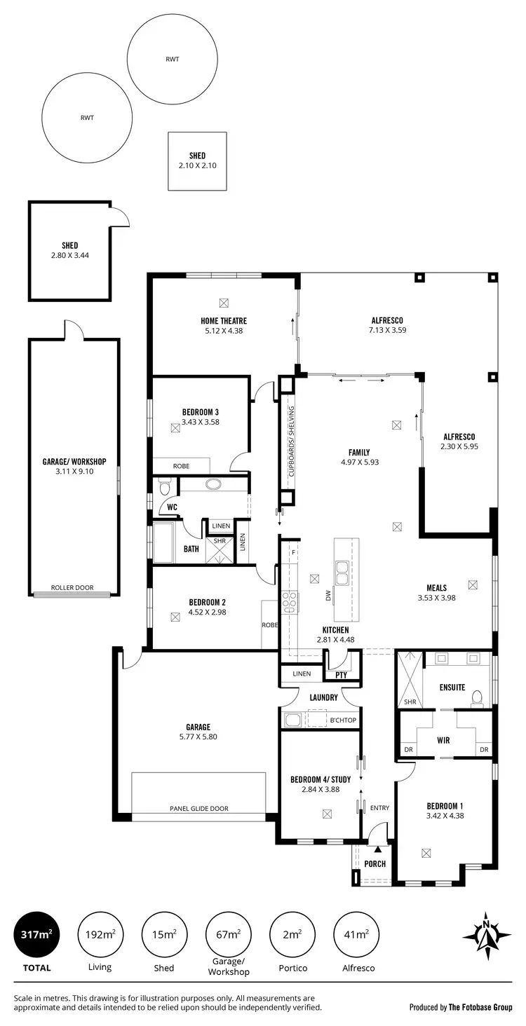 Floorplan of Homely house listing, 11 Mertz Place, Meadows SA 5201