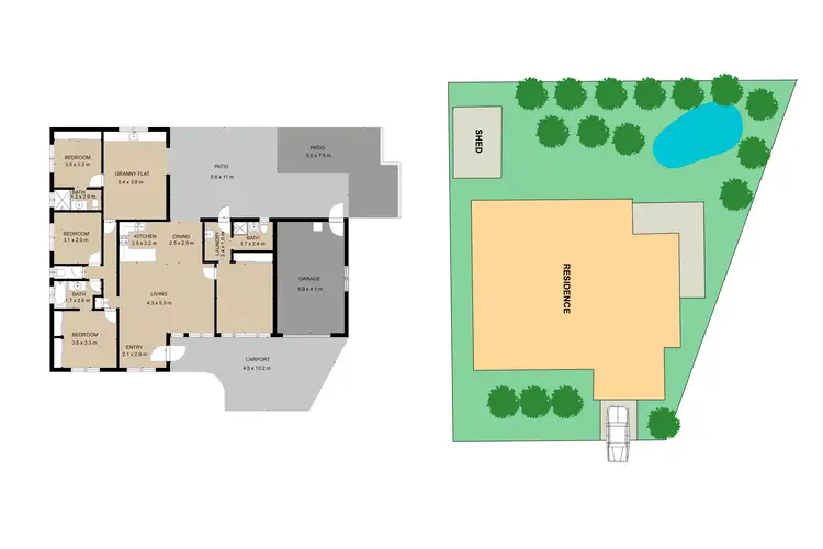 Floorplan of Homely house listing, 14 Volute Close, Trinity Beach QLD 4879