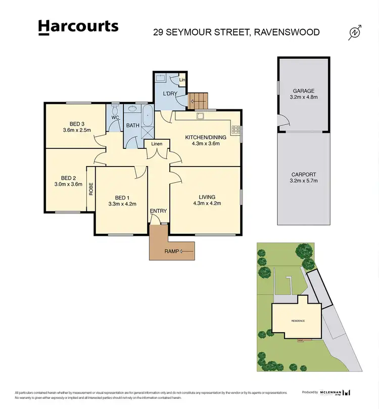 Floorplan of Homely house listing, 29 Seymour Street, Ravenswood TAS 7250