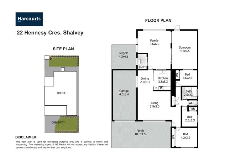 Floorplan of Homely house listing, 22 Hennesy Crescent, Shalvey NSW 2770