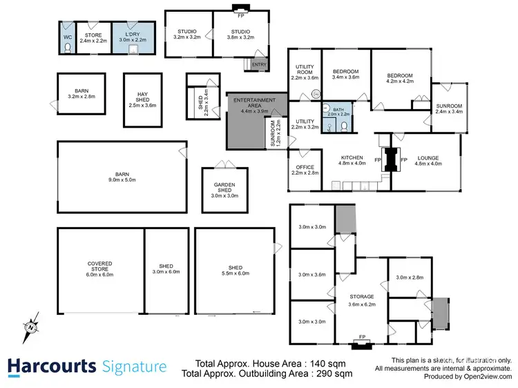 Floorplan of Homely house listing, 3528 Lyell Highway, Gretna TAS 7140
