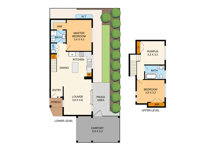 Floorplan of Homely house listing, 4/30 Stonehaven Avenue, Boronia VIC 3155