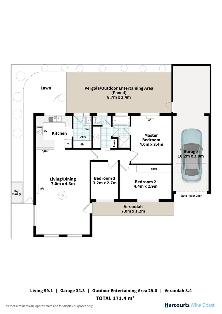 Floorplan of Homely house listing, 1/25 Valley View Drive, Mclaren Vale SA 5171