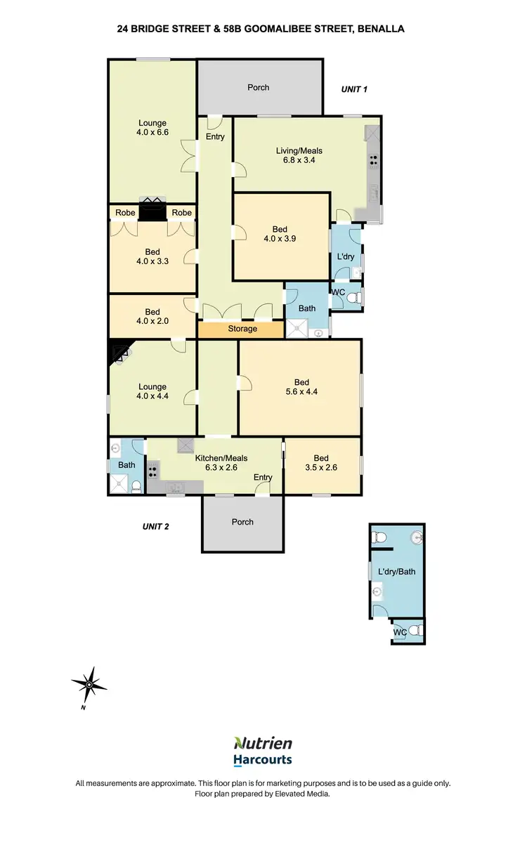 Floorplan of Homely house listing, 24 Bridge St W, Benalla West VIC 3672