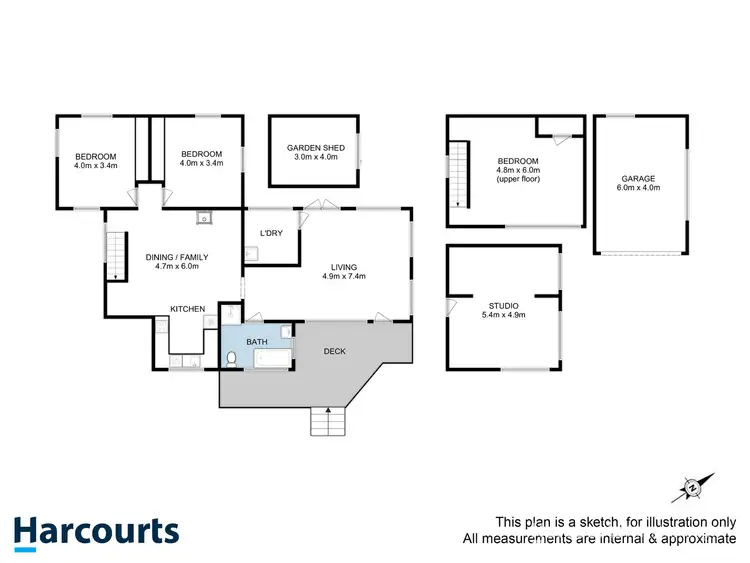 Floorplan of Homely house listing, 103 Nierinna Road, Margate TAS 7054