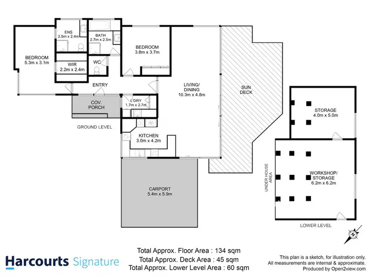 Floorplan of Homely house listing, 63 Kellatie Road, Rosny TAS 7018