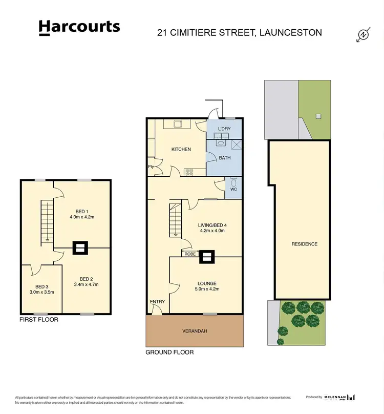 Floorplan of Homely house listing, 21 Cimitiere Street, Launceston TAS 7250