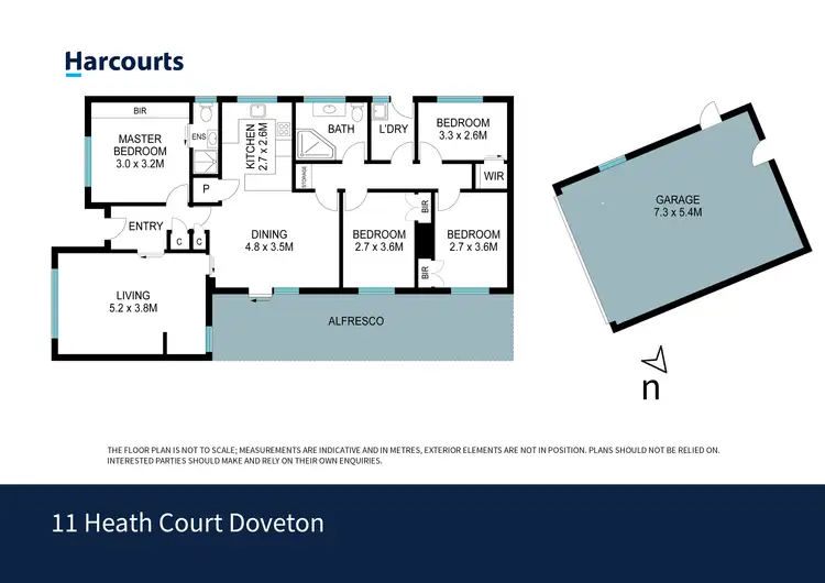 Floorplan of Homely house listing, 11 Heath Court, Doveton VIC 3177