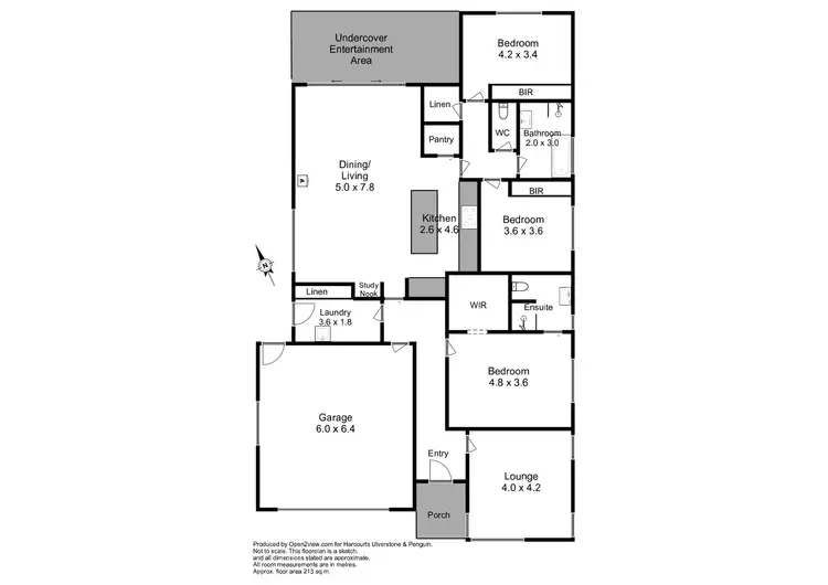 Floorplan of Homely house listing, 3 Maple Street, Latrobe TAS 7307