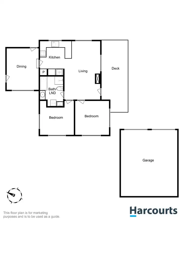 Floorplan of Homely house listing, 73 Moomere Street, Carlton TAS 7173