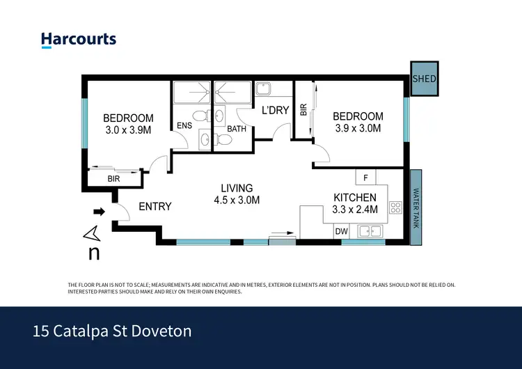 Floorplan of Homely house listing, 15 Catalpa Street, Doveton VIC 3177