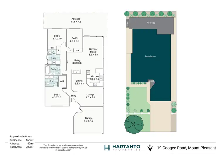 Floorplan of Homely house listing, 19 Coogee Road, Mount Pleasant WA 6153