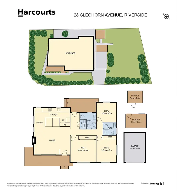 Floorplan of Homely house listing, 28 Cleghorn Avenue, Riverside TAS 7250